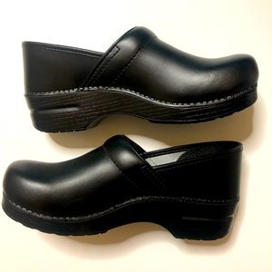Dansko Shoes Black Wide